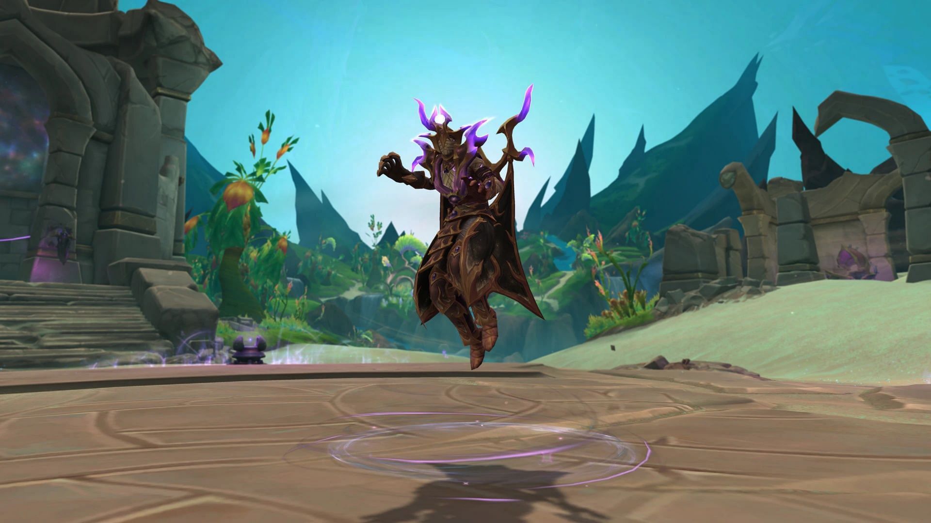 The Soul-Scribe has a truly fantastic caster outfit. This is another thing I hope we can unlock (Image via Blizzard Entertainment)